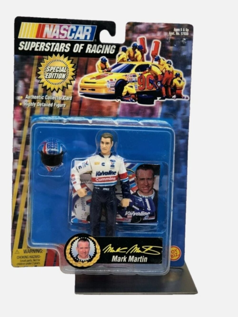 1998 Toy Biz NASCAR Superstars Mark Martin – Special Edition Figure–Factory Seal